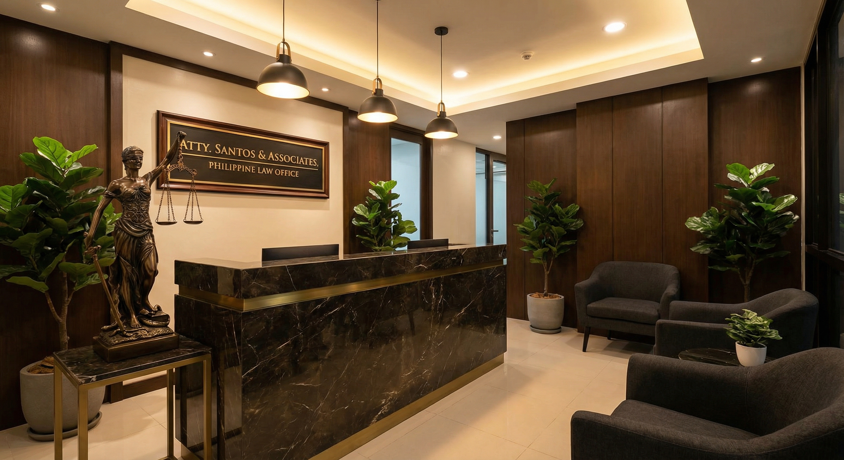 Law office reception